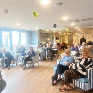 Joyful Performance Brings Smiles to Humberston House Residents