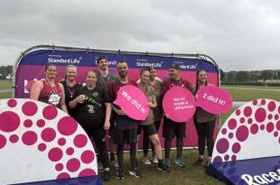 Meadows Park and Humberston House Conquer Mud Challenge for Cancer Research